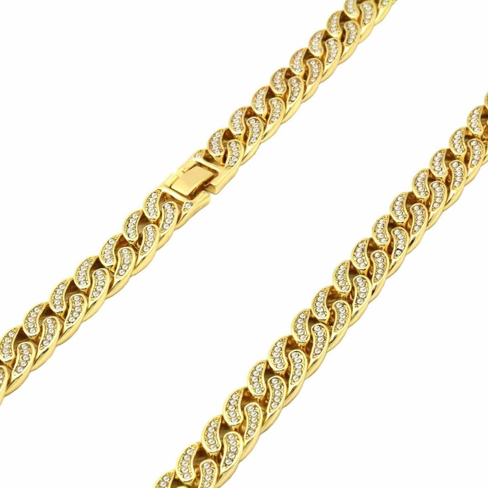 14k Gold 11mm 30" Cuban Chain - Picture 7 of 7